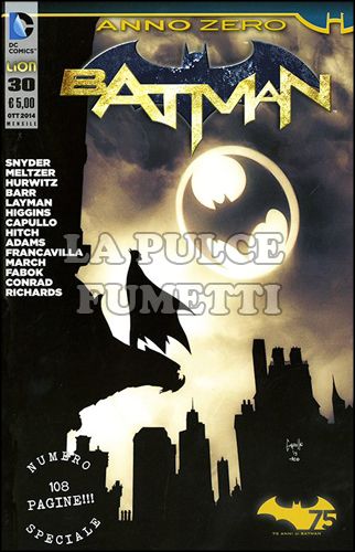BATMAN #    87 - NUOVA SERIE 30 - ANNO ZERO - GOTHTOPIA 1